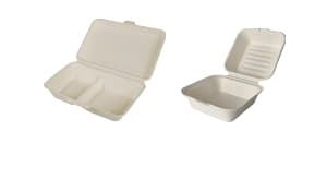 Boxen aus Zuckerrohr