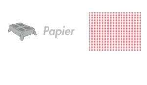 Tischsets aus Papier