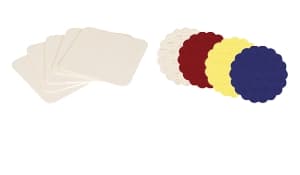 Papieruntersetzer & Tropfdeckchen
