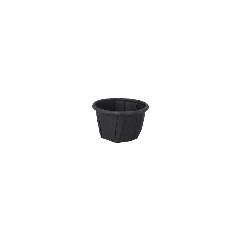 Dressingbecher aus Papier 10 ml Ø 3,5 cm · 2,2 cm schwarz - Bild 1