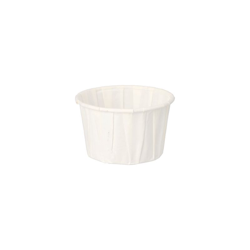 Dressingbecher aus Papier "pure" 110 ml Ø 7 cm · 4,2 cm weiss - Bild 1