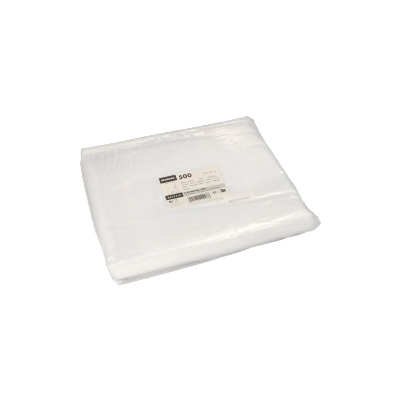 Flachbeutel, LDPE 50 x 30 cm transparent - Bild 1 Flachbeutel, LDPE 50 x 30 cm transparent - Bild 1