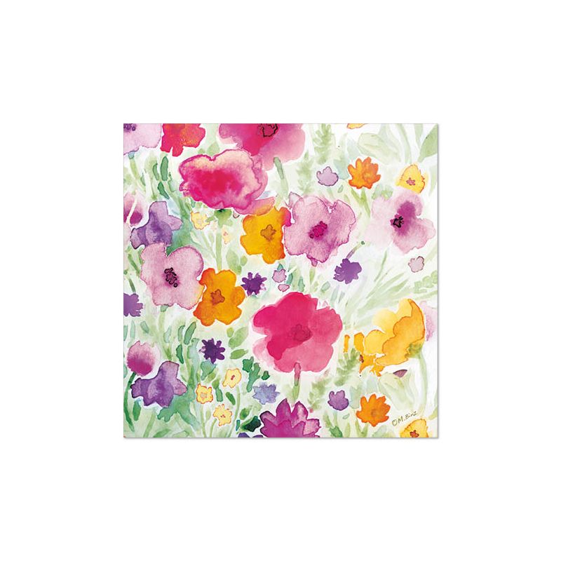Servietten, 3-lagig 1/4-Falz 33 x 33 cm "Flower Field" - Bild 1 Servietten, 3-lagig 1/4-Falz 33 x 33 cm "Flower Field" - Bild 1