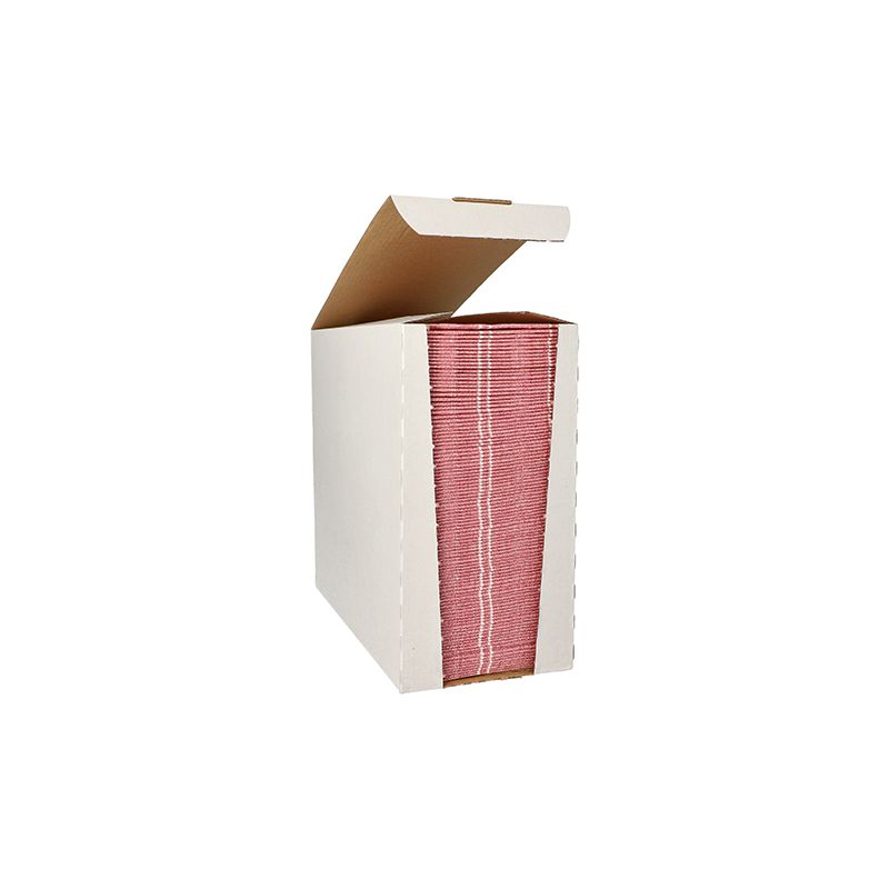 Servietten "ROYAL Collection" 1/6-Falz 48 x 33 cm bordeaux "Kitchen Craft" - Bild 1
