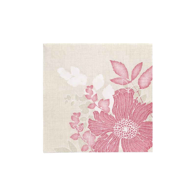Servietten, fuchsia "ROYAL Collection" 1/4-Falz 40 x 40 cm "Annabel" - Bild 1