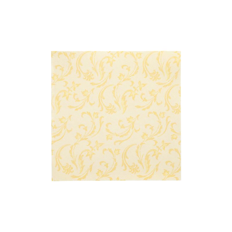 Servietten, gelb "ROYAL Collection" 1/4-Falz 40 x 40 cm "Damascato" - Bild 1 Servietten, gelb "ROYAL Collection" 1/4-Falz 40 x 40 cm "Damascato" - Bild 1