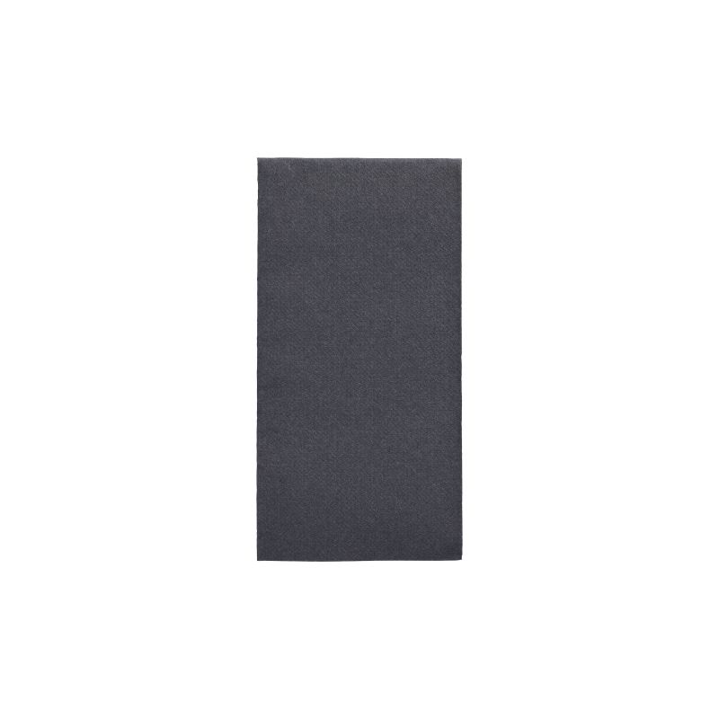 Servietten, schwarz "ROYAL Collection" 1/8-Falz 40 x 40 cm - Bild 1