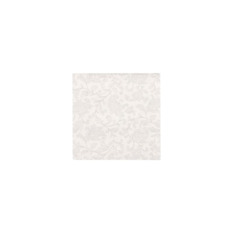 Servietten, weiss "ROYAL Collection" 1/4-Falz 25 x 25 cm "Ornaments" - Bild 1