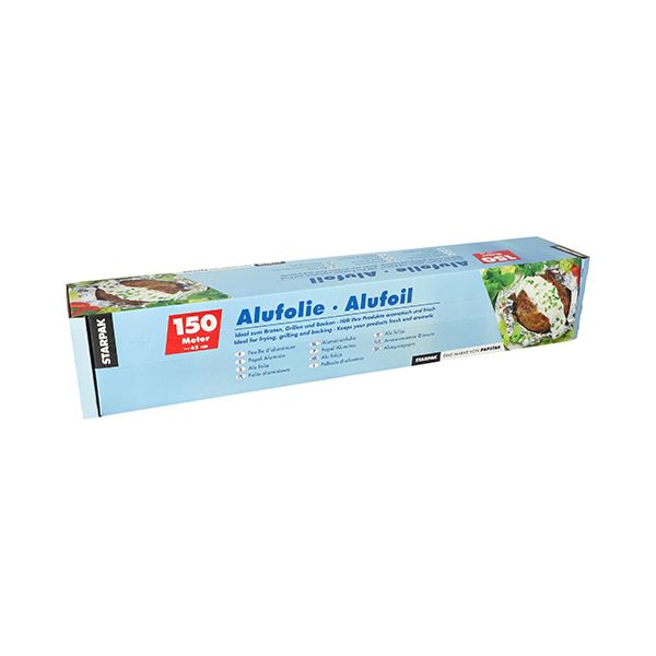 Alufolie 150 m x 45 cm in Faltschachtel - Bild 1