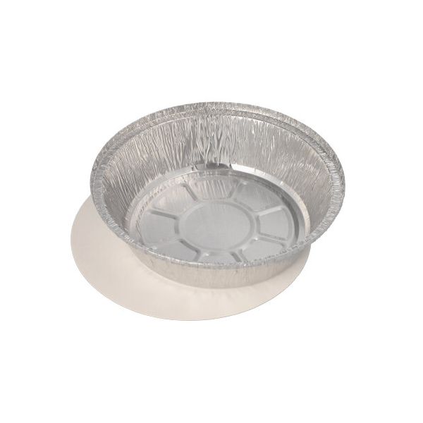 Aluschalen + Einlegedeckel, PP-beschichtet rund 770 ml Ø 18,2 cm · 4 cm - Bild 1