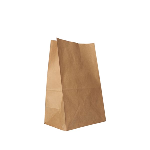 Blockbodenbeutel, Kraftpapier 29,5 x 19 x 12 cm braun - Bild 1