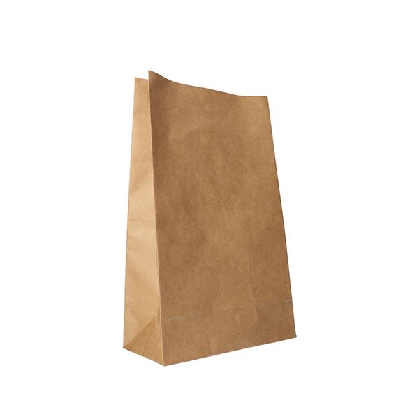 Blockbodenbeutel, Kraftpapier 36 x 22 x 11 cm braun - Bild 1