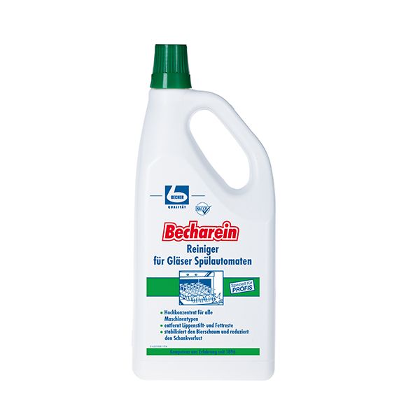 "Dr. Becher" Becharein Reiniger 2 l für Gläserspülautomaten - Bild 1
