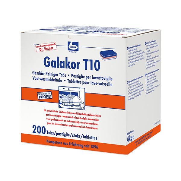 "Dr. Becher" Galakor T10 Geschirr Reiniger Tabs - Bild 1