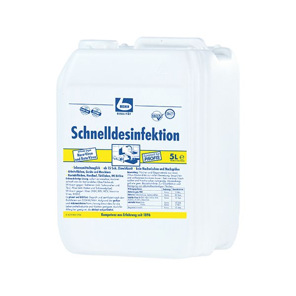 "Dr. Becher" Schnelldesinfektion 5 l - Bild 1