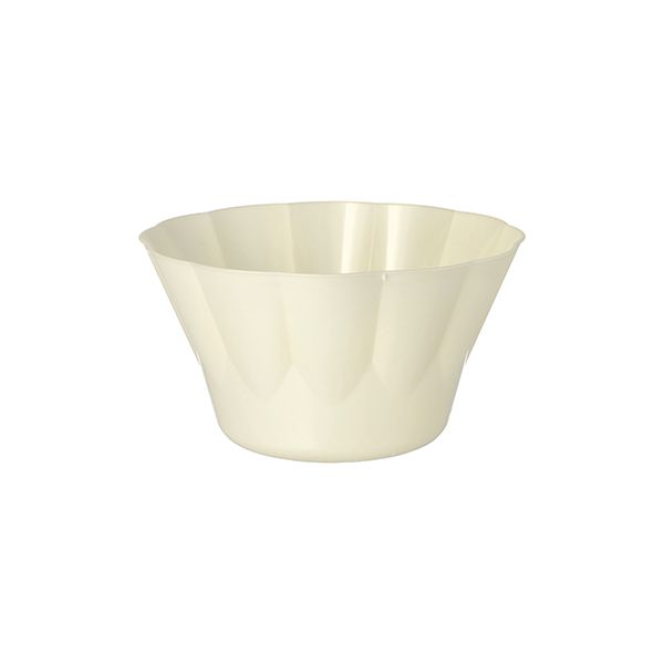 Einweg-Dessertschalen / Eisbecher To Go aus C-PLA "pure", 400 ml natur - Bild 1
