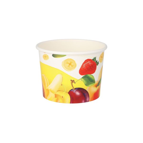 Eisbecher, Pappe rund 250 ml Ø 9,5 cm · 6,2 cm - Bild 1