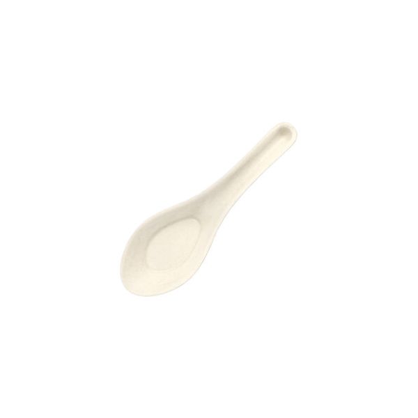 Fingerfood - Löffel aus Zuckerrohr "pure" 14,5 cm "Asia" - Bild 1