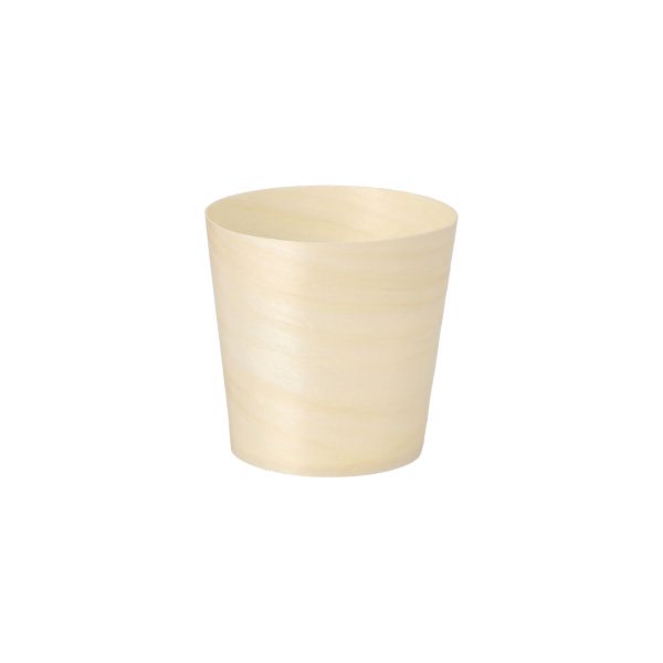 Fingerfood-Schalen, Holz "pure" rund Ø 6 cm · 6 cm - Bild 1