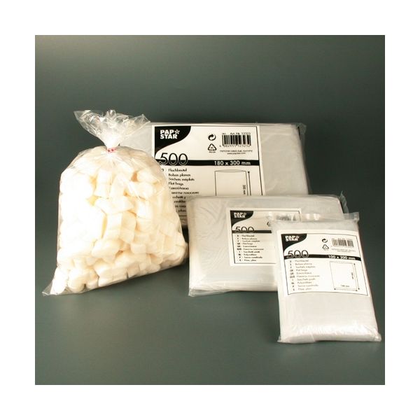 Flachbeutel, LDPE 40 x 28 cm transparent - Bild 1