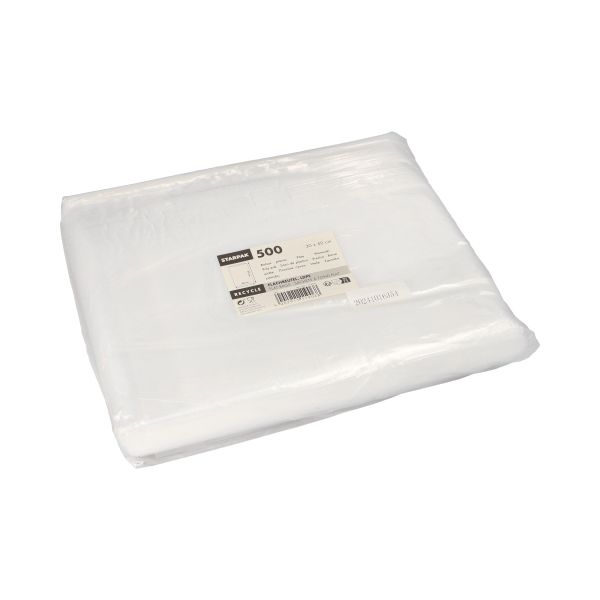 Flachbeutel, LDPE 50 x 30 cm transparent - Bild 1