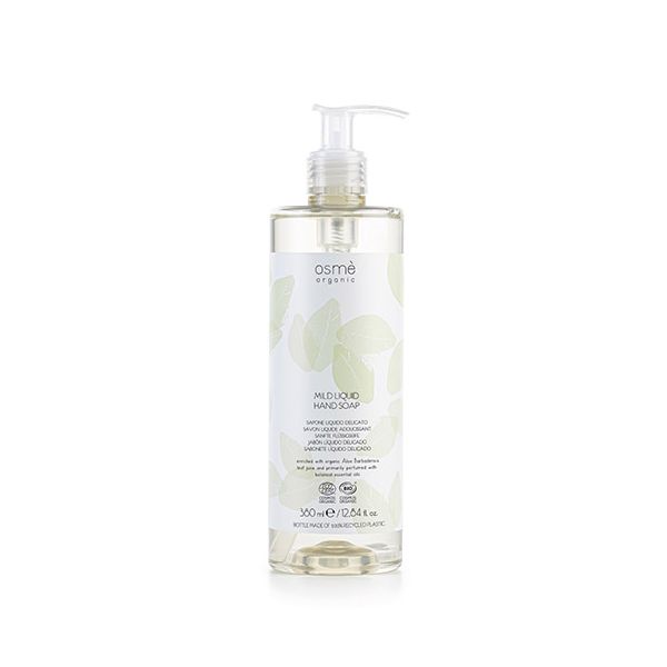Flüssigseife "Osme" 380 ml transparent im Pumpspender - Bild 1