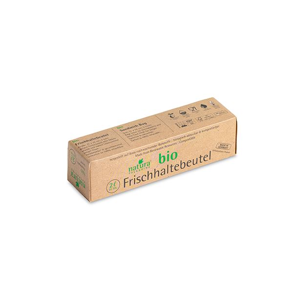 Frischhaltebeutel, 2 l, 21 x 32 cm, transparent, in Faltschachtel - Bild 1