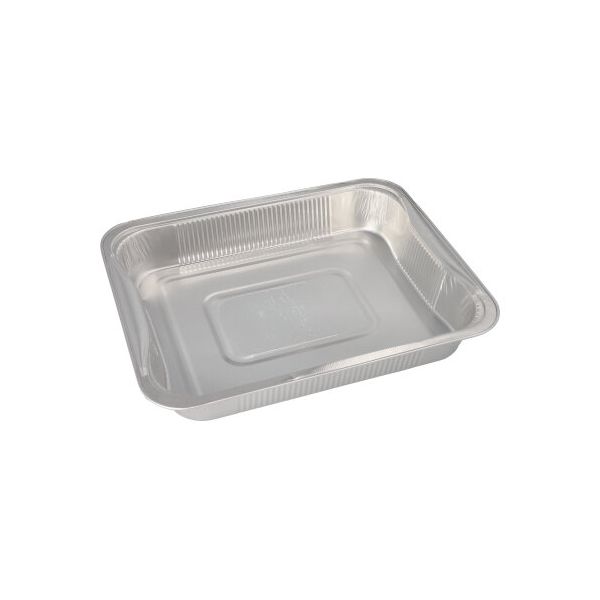 Gastronormbehälter 1/2, Alu eckig 3,4 l 5 x 26,2 x 32,2 cm - Bild 1