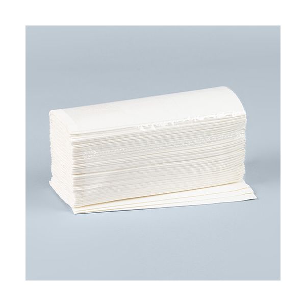 Handtuchpapier, C-Falz, 1-lagig, 50 x 25 cm, hochweiss - Bild 1