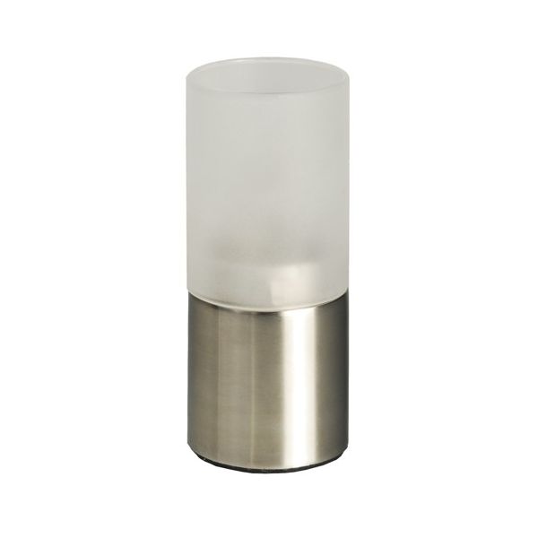 Kerzenhalter, Edelstahl Ø 50 · 120 mm für Teelichter - Bild 1