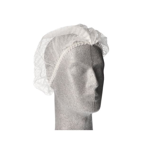 Klipp-Hauben, Vlies Ø 30 cm weiss - Bild 1