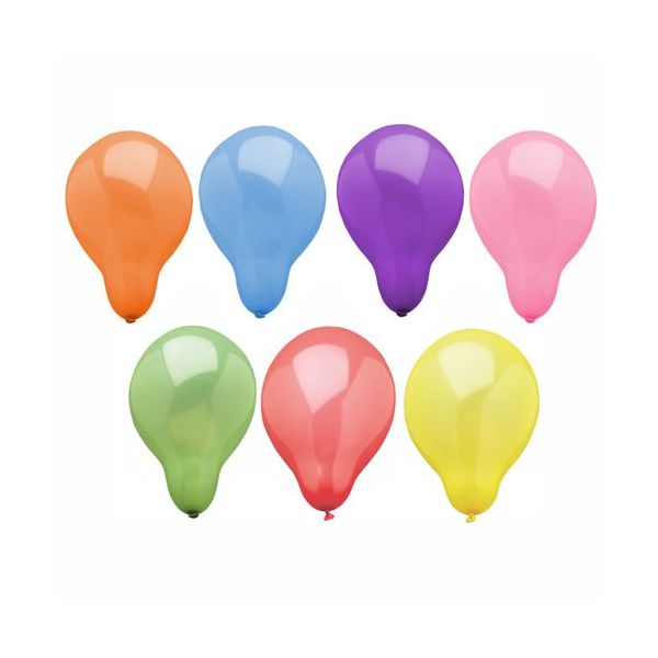 Luftballons Ø 16 cm farbig sortiert - Bild 1