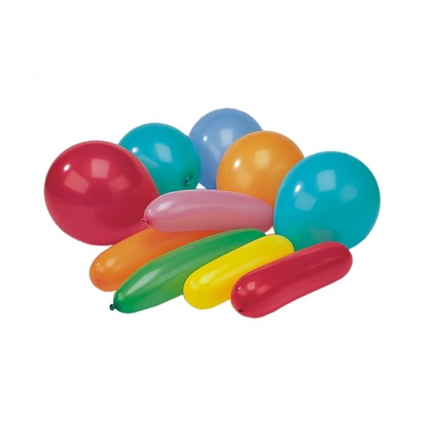 Luftballons farbig sortiert "verschiedene Formen" - Bild 1