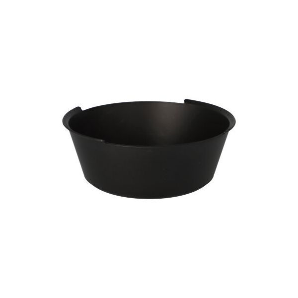 Mehrweg-Foodboxen rund, Ø 18,3 cm · 6,9 cm schwarz - Bild 1