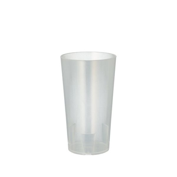 Mehrwegbecher 0,2 l Ø 6,5 cm · 11,4 cm transluzent unzerbrechlich - Bild 1