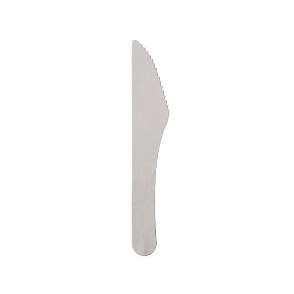 Messer, Papier "pure" 15,8 cm weiss - Bild 1