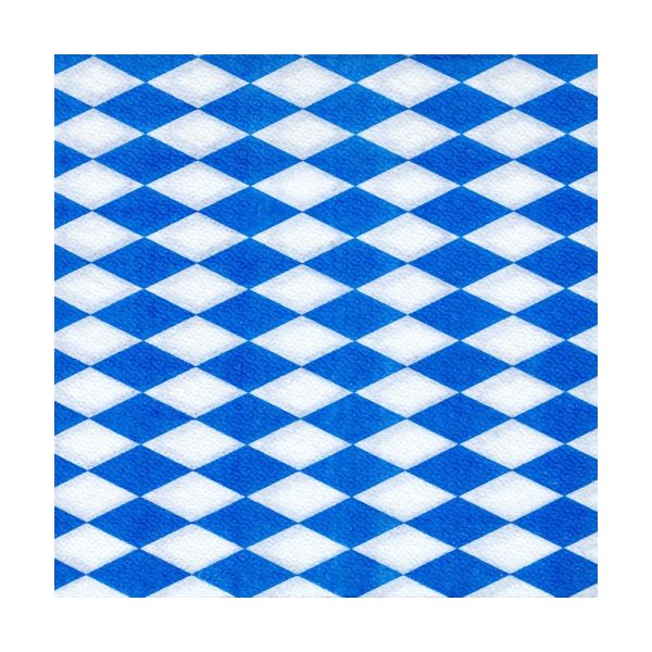 Motiv-Servietten, "Bayrisch Blau" 1-lagig 1/4-Falz 33 x 33 cm - Bild 1