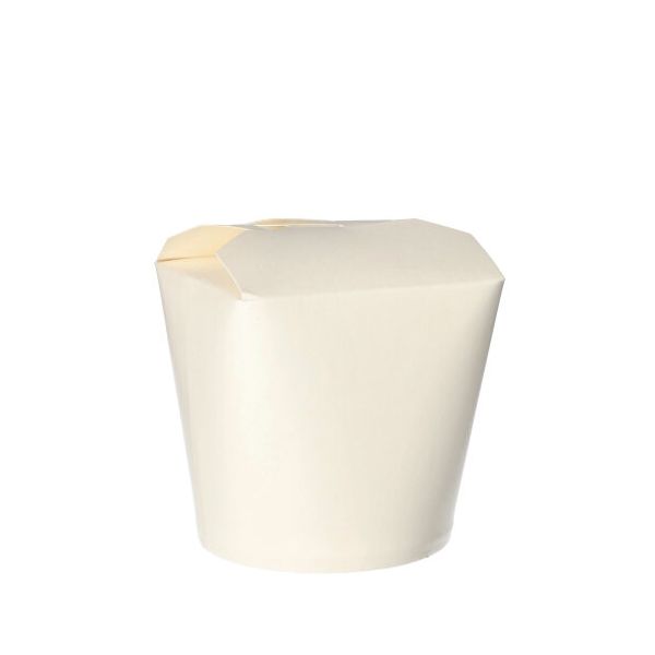 Nudelbox - Asia Box eckig 750 ml 10,1 x 10 x 9,1 cm weiss - Bild 1
