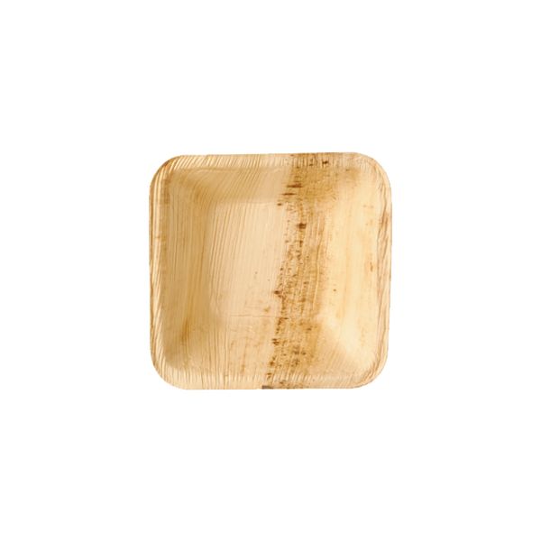 Palmblatt Schalen eckig "pure" 100 ml, 10 x 10 cm - Bild 1
