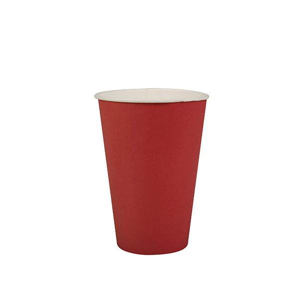 Pappbecher 0,2 l rot - Bild 1