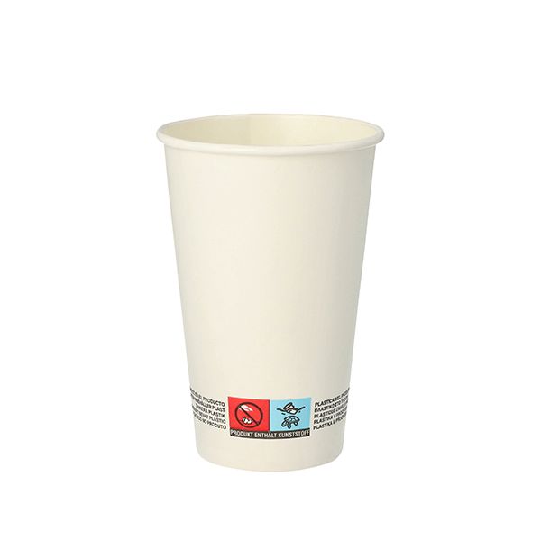Pappbecher "pure" 0,3 l weiss - Bild 1