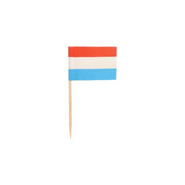 Partypicker, Flaggen 8 cm "Niederlande" - Bild 1