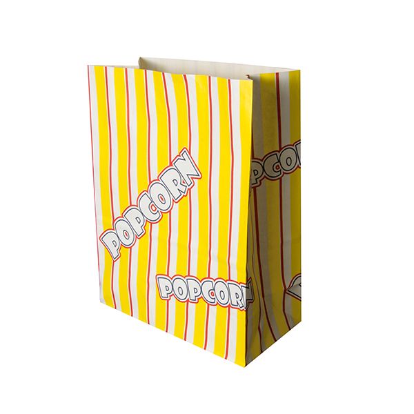 Popcorn Tüten, Papier & Pergamentersatz 4,5 l, 24,5 x 19 x 9,5 cm, fettdicht - Bild 1