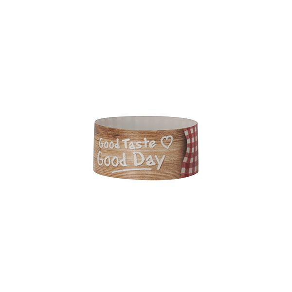 "Premium Line" Snack-Banderolen 26 cm x 4 cm "Good Day" - Bild 1