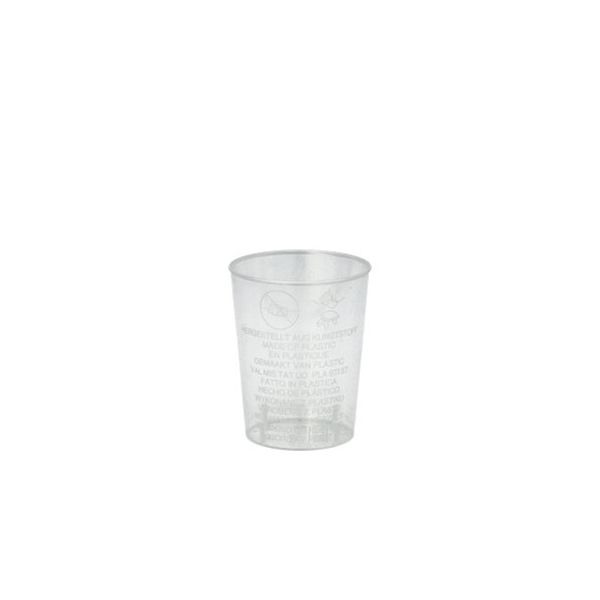 Schnapsbecher, PS 4 cl Ø 4,2 cm · 5,2 cm glasklar - Bild 1