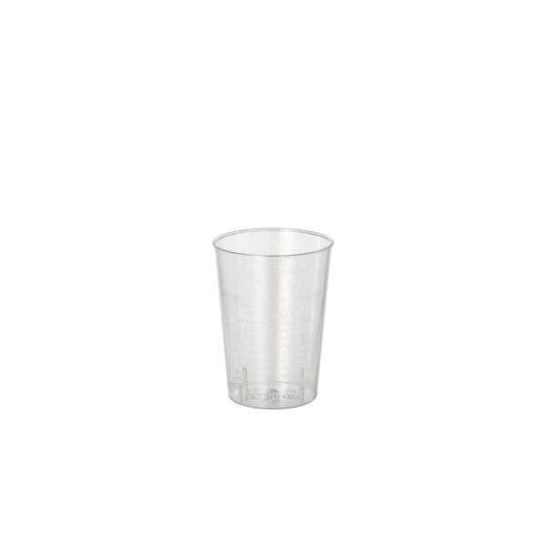 Schnapsbecher, PS 5 cl Ø 4,4 cm · 5,9 cm glasklar - Bild 1