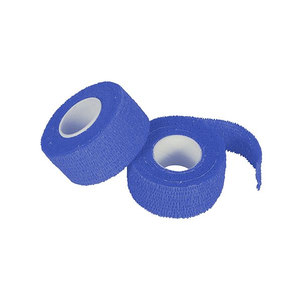 Selbsthaftende Pflaster, 5 m x 2,5 cm blau - Bild 1