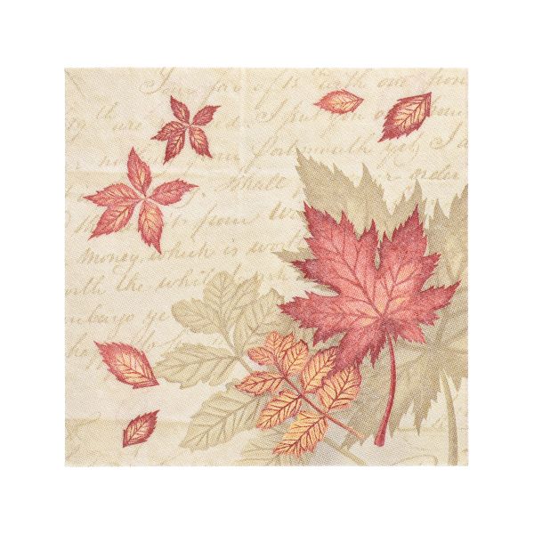 Servietten "ROYAL Collection" 1/4-Falz 40 x 40 cm "Autumn Colours" - Bild 1
