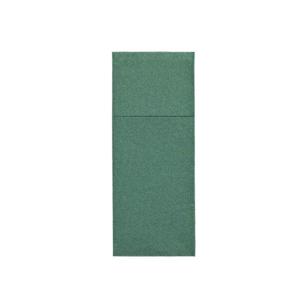 Servietten "ROYAL Collection" 40 x 30 cm dunkelgrün mit Besteckfalz - Bild 1