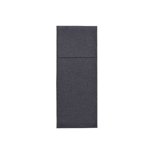 Servietten "ROYAL Collection" 40 x 30 cm schwarz mit Besteckfalz - Bild 1